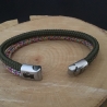 „CAT-Mom“ Multistrang-Armband mit Edelstahl-Magnetverschluss 