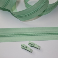 Reißverschluss minze jade grün Endlos-Ware & Autolock-Zipper