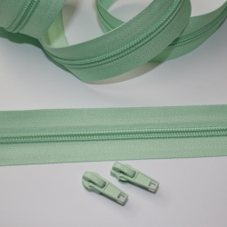 Reißverschluss minze jade grün Endlos-Ware & Autolock RE 