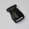 4x Steckverschluss 20 mm schwarz Kunststoff Steckschließer LE