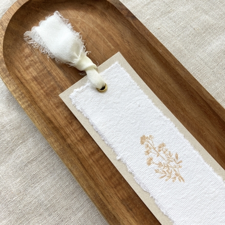 Natur-Lesezeichen • feine Zweige • Geschenk