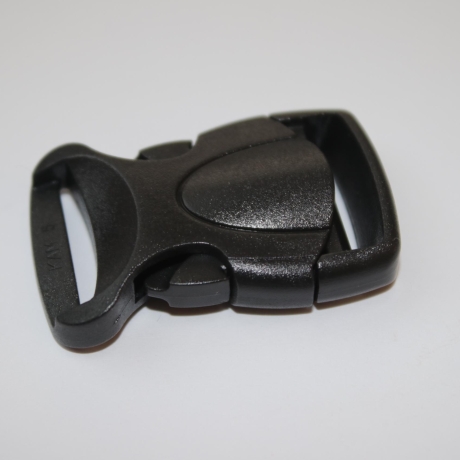 4x Steckverschluss 20 mm schwarz Kunststoff Steckschließer LE