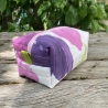 Kulturbeutel | Boxy Bag  | Blumen | Kosmetiktasche Größe M
