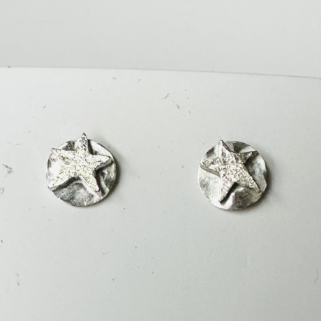 Ohrstecker aus Silber „Stern“
