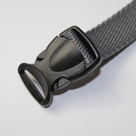 4x Steckverschluss 20 mm schwarz Kunststoff Steckschließer LE