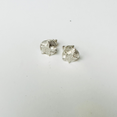 Ohrstecker aus Silber „Stern“