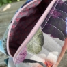 Kulturbeutel  | Boxy Bag gesteppt  | Blumen  | Kosmetiktasche