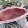 Kulturbeutel  | Boxy Bag gesteppt  | Blumen  | Kosmetiktasche