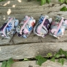 Kulturbeutel  | Boxy Bag gesteppt  | Blumen  | Kosmetiktasche