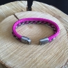 „Herzchen“  Multistrang-Armband mit Edelstahl-Magnetverschluss 