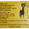 Alpakaschild füttern verboten No. 5 - 20x30 cm - Gravurschild