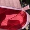 Kulturbeutel Boxy Bag Altrosa gesteppt | Kosmetiktasche 