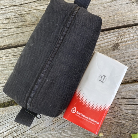 Universaltäschchen | Taschenorganizer |  Cord schwarz 