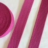 Baumwoll Gurtband 30 mm nachhaltig recycelt – pink RE