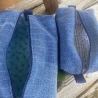 Kulturbeutel Boxy Bag gesteppt | Jeans Upcycling | groß
