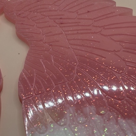 Handmade Engelsflügel aus Epoxidharz – 3 Farben | Unikate 
