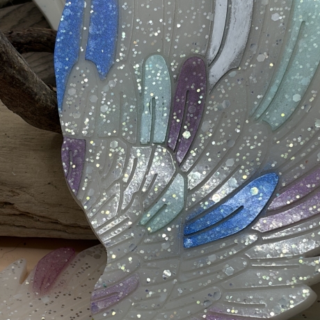 Handmade Engelsflügel aus Epoxidharz – 3 Farben | Unikate 