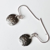 Hängeohrringe aus Silber 