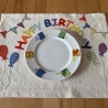 Personalisierbares Tischset *HAPPY BIRTHDAY* Geburtstag, 35x45cm 