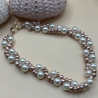 Handmade Perlenarmband „Pearl Rosé“ – Elegantes Armand mit Perlen