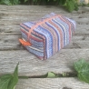 Kulturbeutel Boxy Bag Bunt gesteppt | Kosmetiktasche