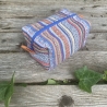 Kulturbeutel Boxy Bag Bunt gesteppt | Kosmetiktasche