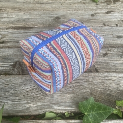 Kulturbeutel Boxy Bag Bunt gesteppt | Kosmetiktasche
