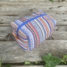 Kulturbeutel Boxy Bag Bunt gesteppt | Kosmetiktasche