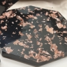 Handmade Untersetzer-Set aus Epoxidharz mit Halterung  Hexagon