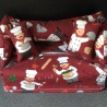 Deko-Sofa Kosmetikbox Sofa Taschentücherbox Sofa - Koch rot