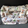 Deko-Sofa Kosmetikbox Sofa Taschentücherbox Sofa - Koch Natur
