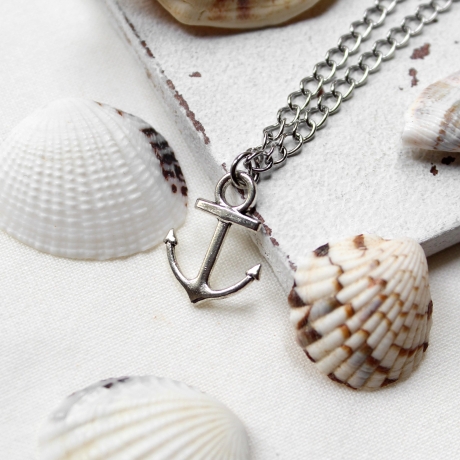 Anker • Halskette silber | Halsschmuck | Kette | Maritim