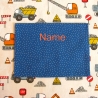 Kinderschürze - Bagger/Baustelle - auf Wunsch personalisiert