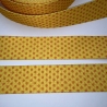 Gurtband 30 mm orange gelb Punkte Dots 1 mm stark