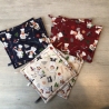 Topflappen Set XL -doppellagig Geschenk Einzigartig - Koch Natur