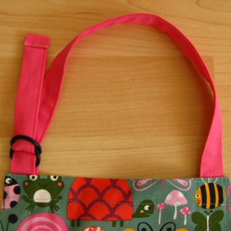 Kinderschürze - Schnecken und Freunde - auf Wunsch personalisiert