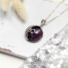 Mond & Sterne • Halskette Amethyst | Halsschmuck | Geschenkidee