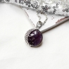 Mond & Sterne • Halskette Amethyst | Halsschmuck | Geschenkidee