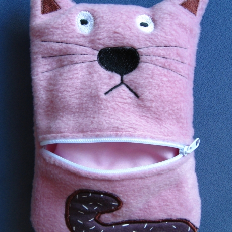 Kuschelkatze - Sorgenschlucker, Kummerfresser, Schatzmonster