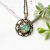Blätterranken • Kette bronze | Cabochonschmuck | Geschenk
