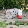Kulturbeutel Boxy Bag | Katzen gesteppt | Aufbewahrung