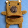 Capybara - großer Sorgenschlucker, Schatzmonster m Reißverschluss