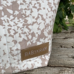 Babytasche gesteppt | Wickeltasche | Label: Babykram 
