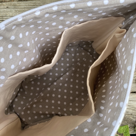 Babytasche gesteppt | Wickeltasche | Label: Babykram 