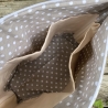 Babytasche gesteppt | Wickeltasche | Label: Babykram 