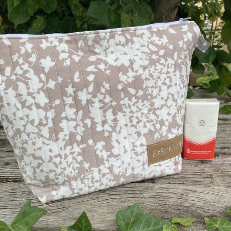 Babytasche gesteppt | Wickeltasche | Label: Babykram 