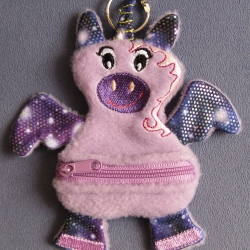 Einhorn - Sorgenschlucker, Schatzmonster mit Reißverschluss