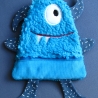 Kuschelmonster - Sorgenschlucker, Schatzmonster m. Reißverschluss