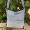 Crossbody-Tasche aus Upcycling-Jeans | Patchwork Umhängetasche
