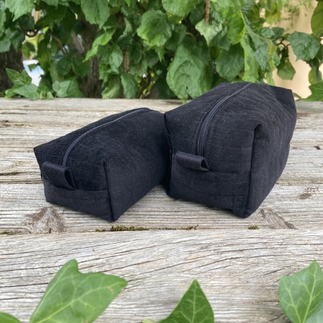 Universaltäschchen | Taschenorganizer |  Cord schwarz 